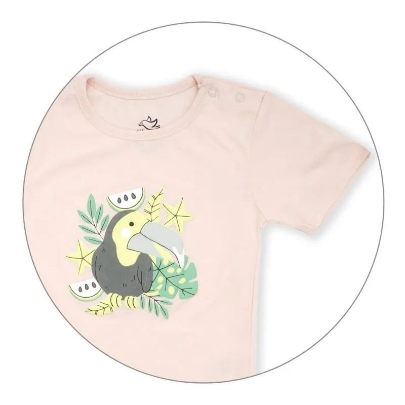 the nest hello summer collection chirp chirp short sleeve tee, 5495 image2