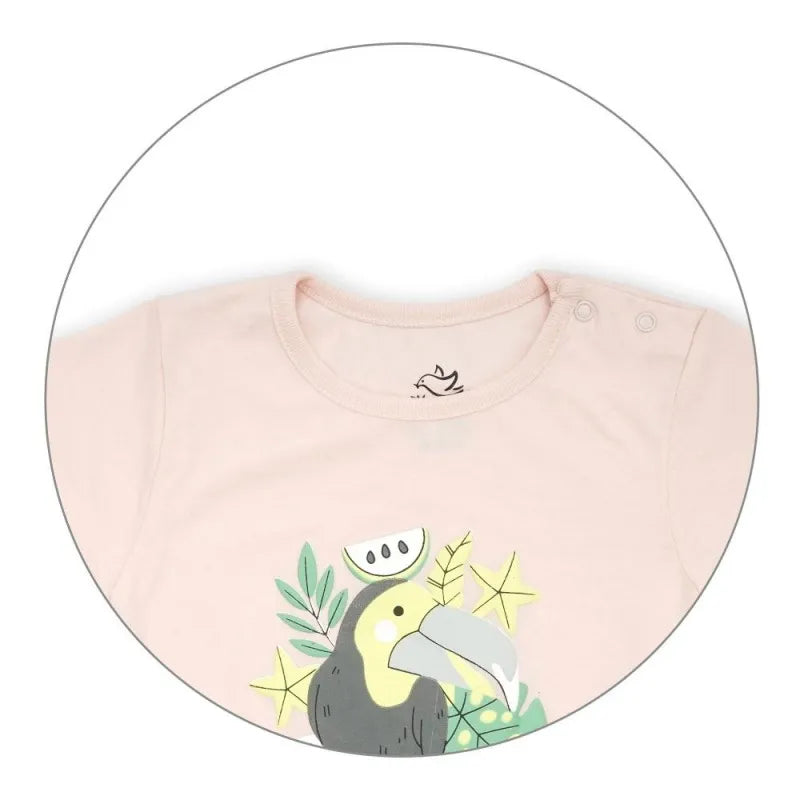 the nest hello summer collection chirp chirp short sleeve tee, 5495 image3