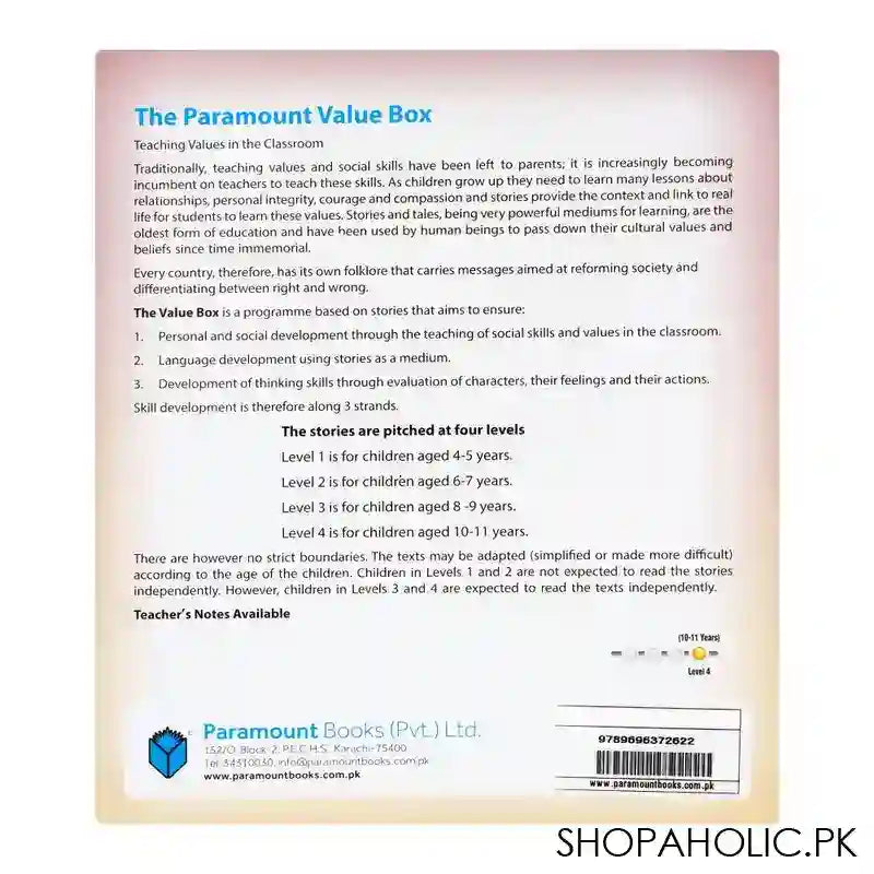 The Paramount Value Box Level-4: Lesson Well Learnt Book - Image 2