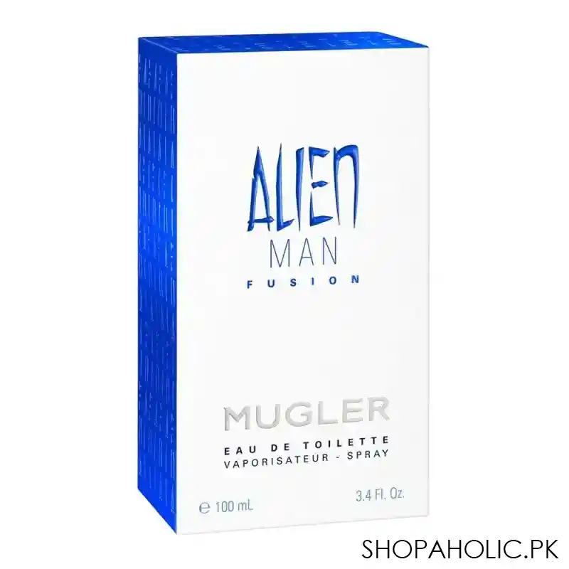 thierry mugler alien man fusion eau de toilette, fragrance for men, 100ml image2