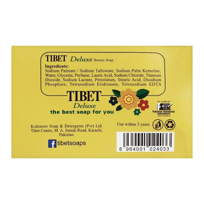 tibet deluxe beauty soap, family size, 140g image2