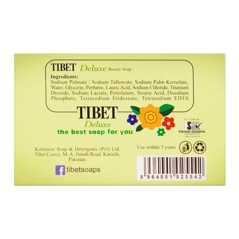 tibet deluxe beauty soap, green, 125g image2