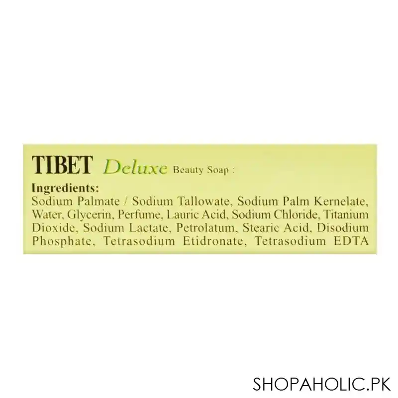 tibet deluxe beauty soap, green, 125g image3