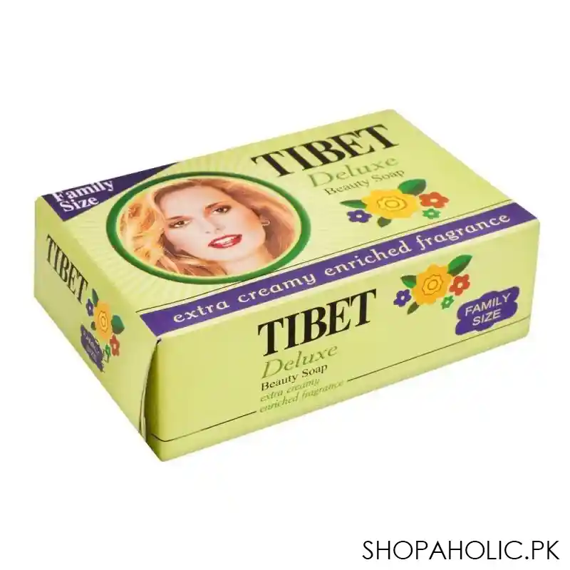 tibet deluxe beauty soap, green, 125g main image