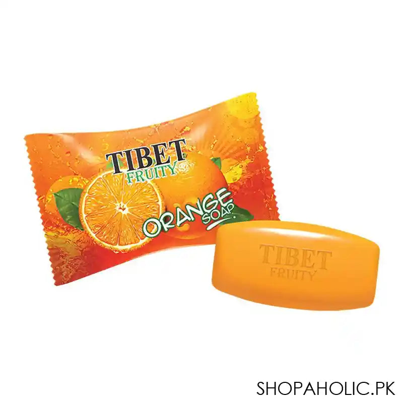 Tibet Fruity Soap, Orange, 100g - Main Image