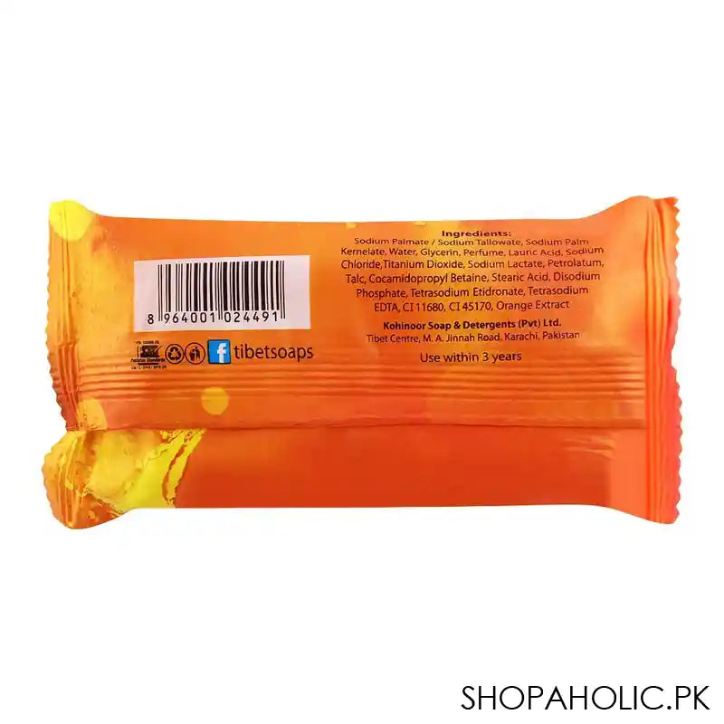 Tibet Fruity Soap, Orange, 100g - Image 2