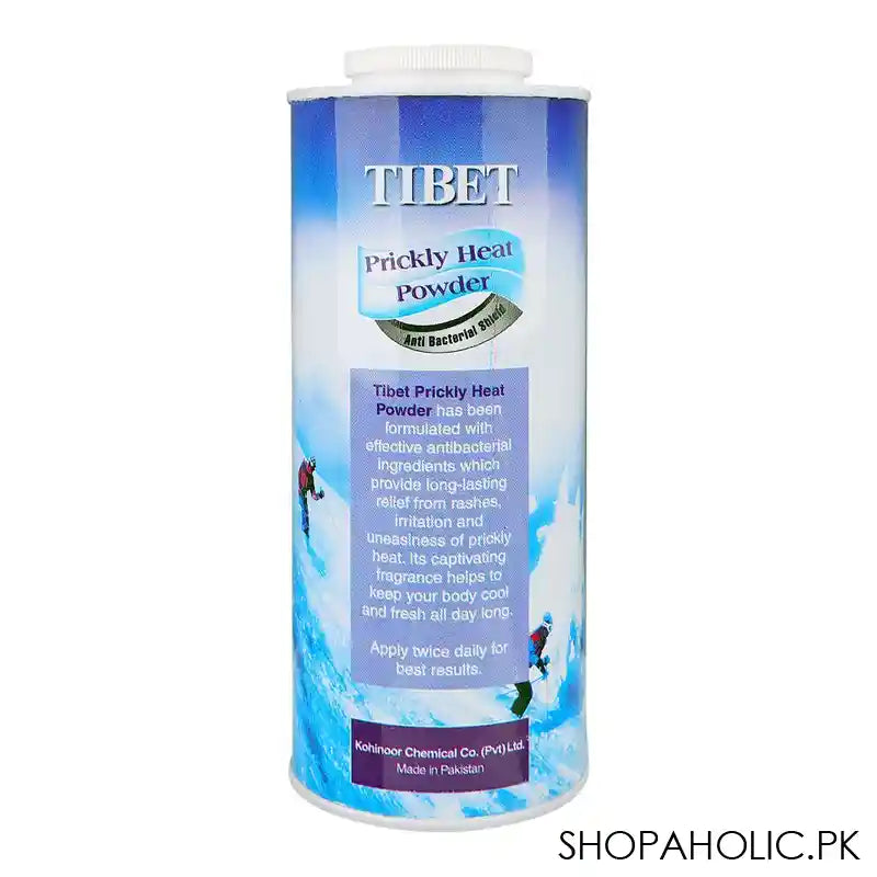 Tibet Prickly Heat Powder With Anti-Bacterial Shield, 150g - Image 3