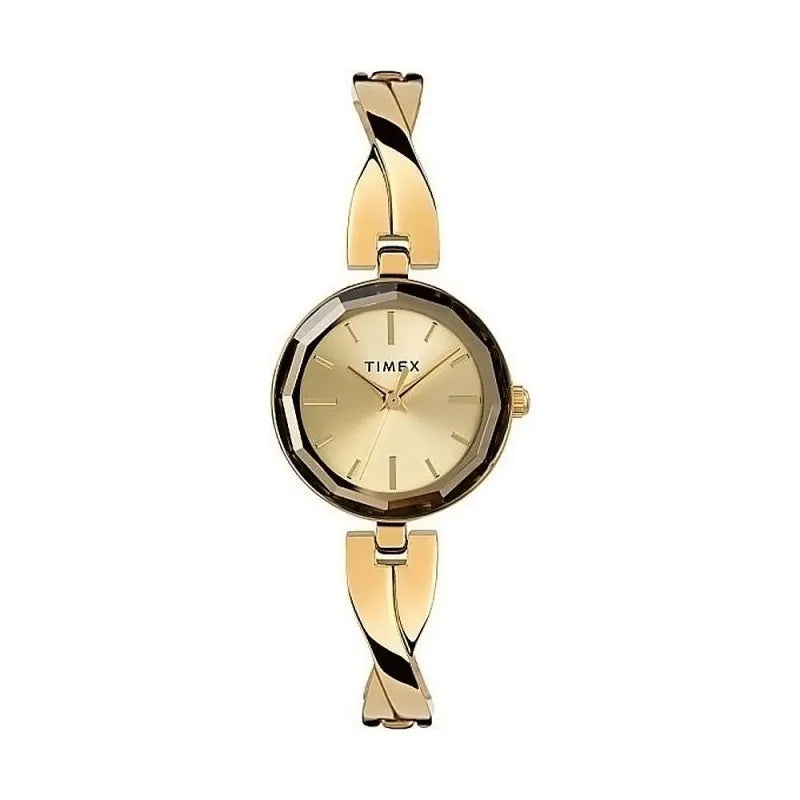 timex dress faceted crystal 26mm women's watch, tw2t49600 main image