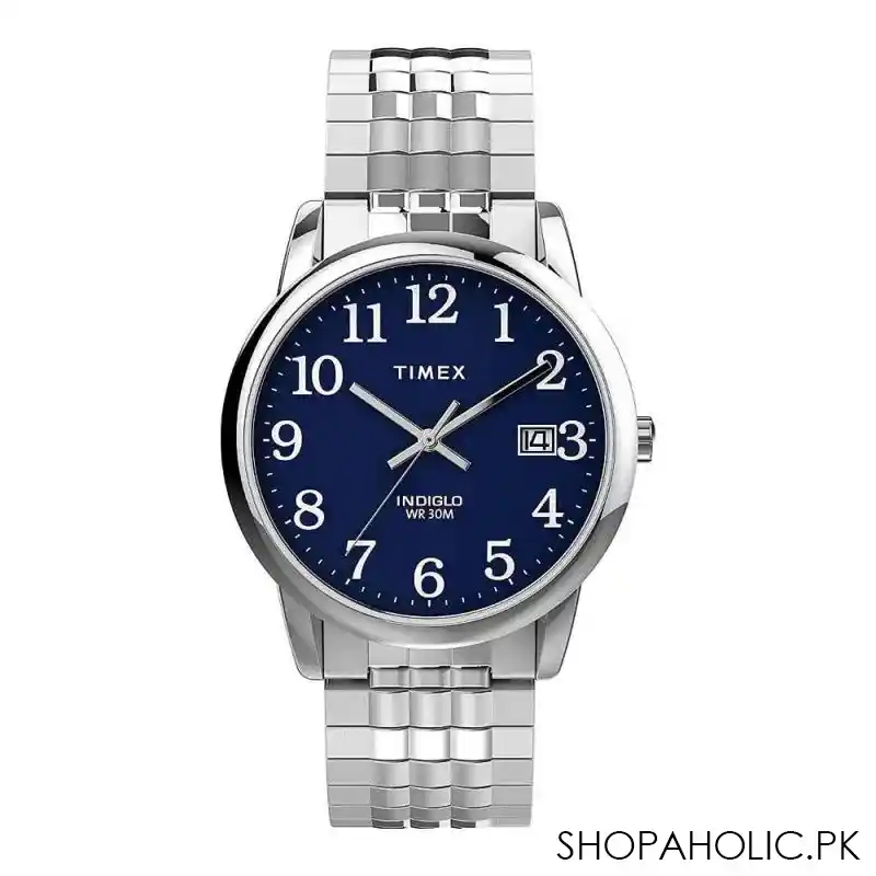 timex men's easy reader quartz watch, tw2v05500 main image