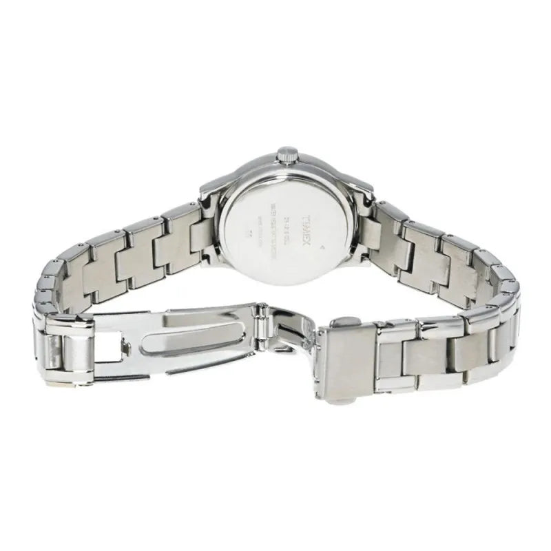 timex men's highland street, silver tone stainless steel bracelet watch   t2n437 image2