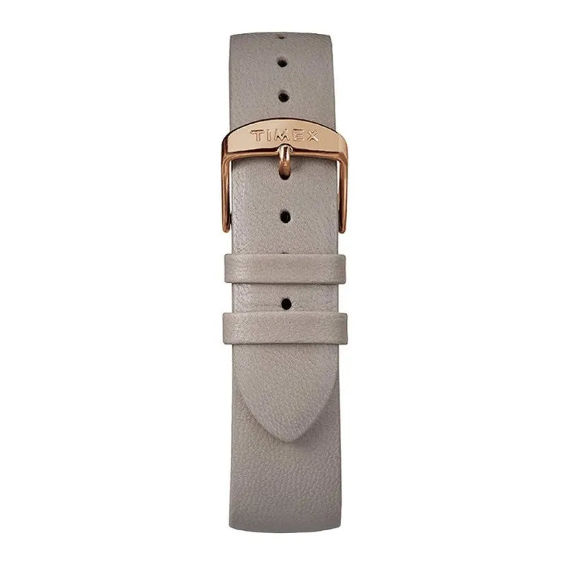 timex women's metropolitan 40mm watch, gold/gray   tw2r49500 image3