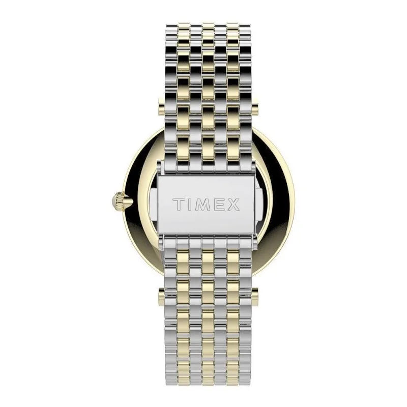 timex women's parisienne 35mm stainless steel bracelet watch, tw2t79400 image3