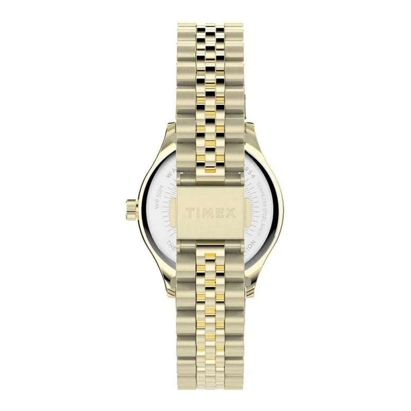 timex women's waterbury traditional 34mm watch, gold tone, tw2t74800 image4