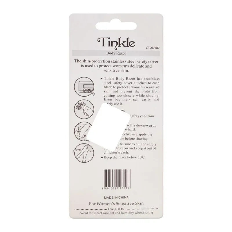 tinkle women body razor, 2 pack image2