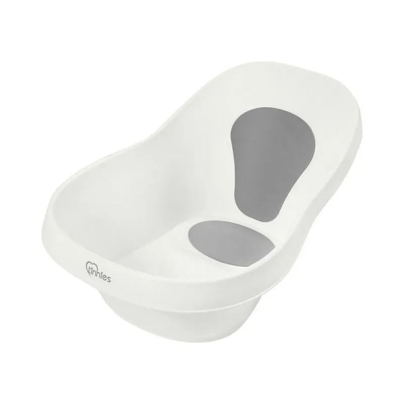 tinnies baby bath tub small, white, 25x17x8 inches, t041 image3