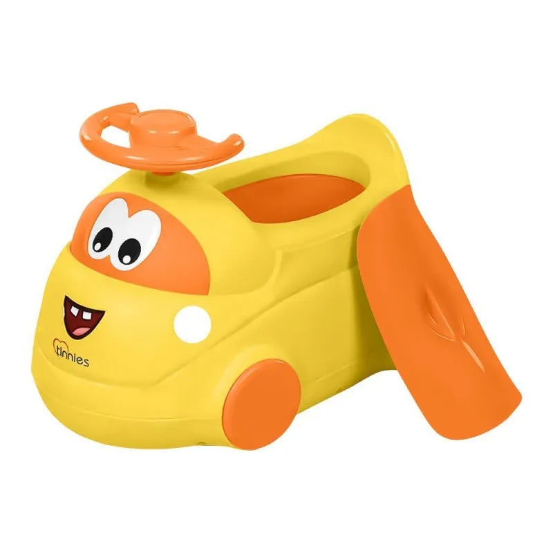 tinnies baby driver potty training chair, yellow, bp037 image2