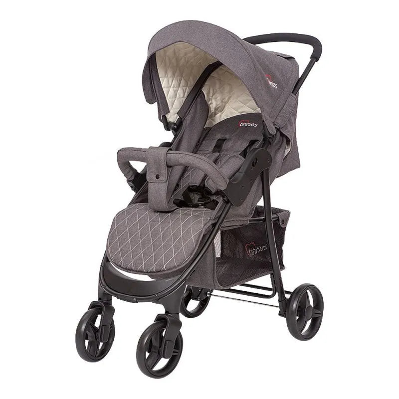 tinnies baby stroller, grey e 03 image2