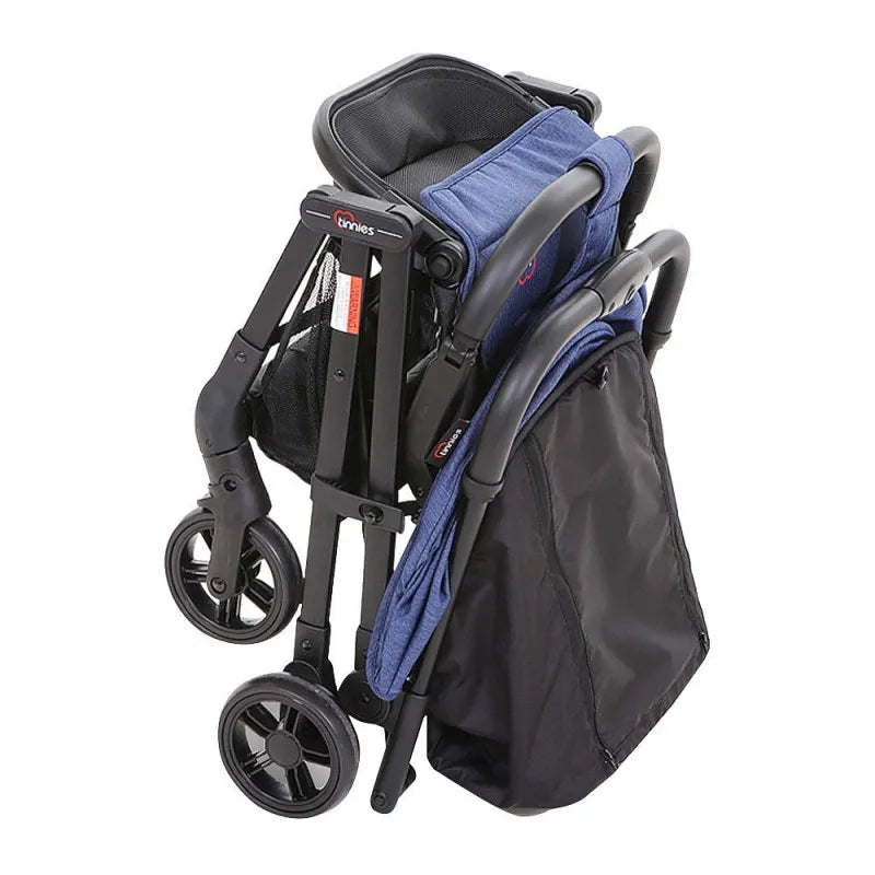 tinnies baby stroller, with trolley blue, t 103 image4