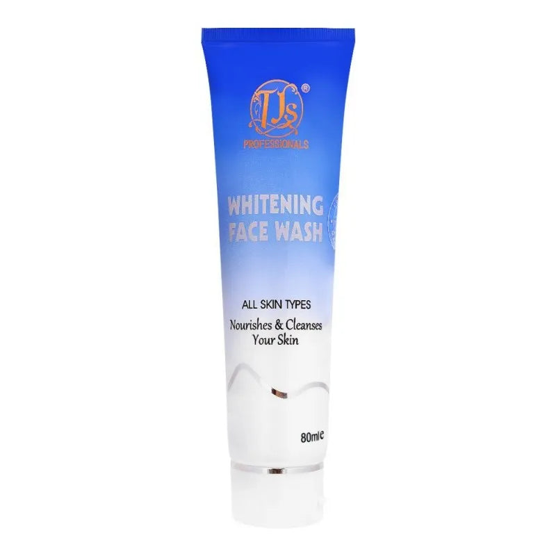 tjs professionals whitening face wash, all skin types,80ml main image