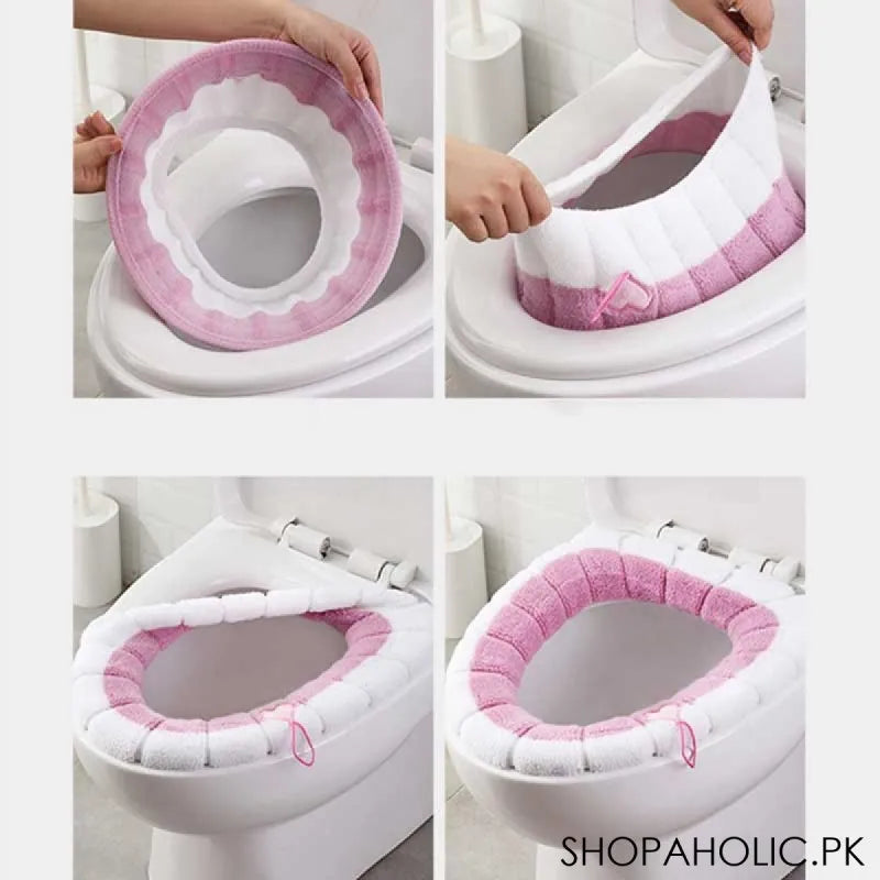 toilet commode seat cover image2