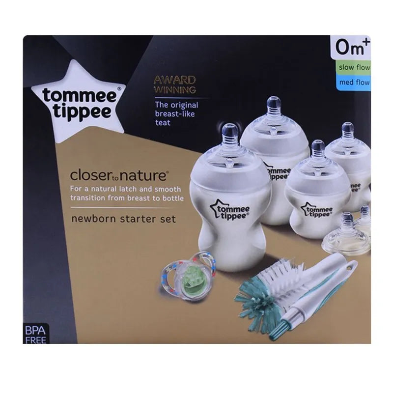 tommee tippee 0m+ newborn starter set medium flow   423553 image2