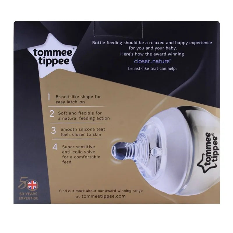 tommee tippee 0m+ newborn starter set medium flow   423553 image3