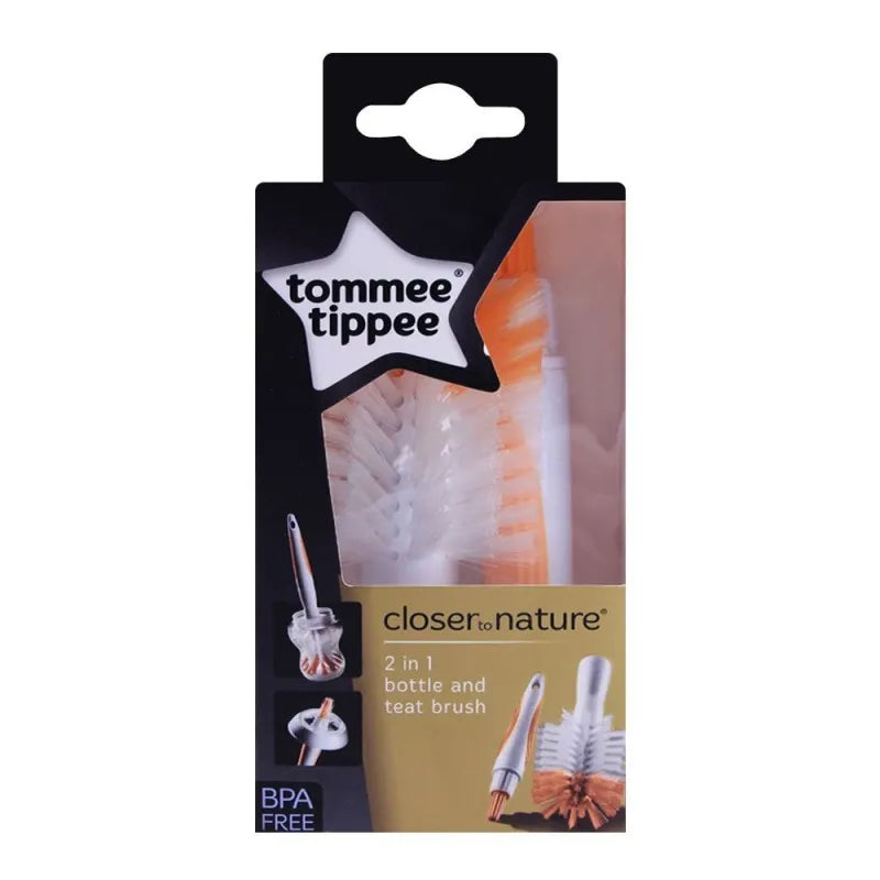 tommee tippee 2 in 1 bottle & teat brush image2