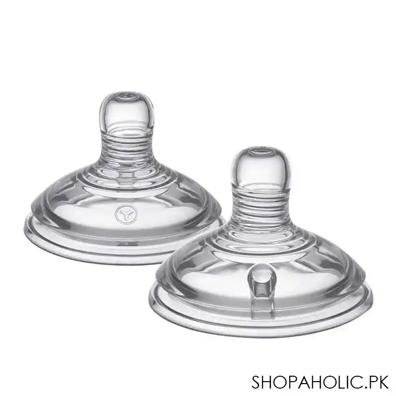 tommee tippee 3m+ medium flow closer to nature teats 2 pack   421122/38 main image