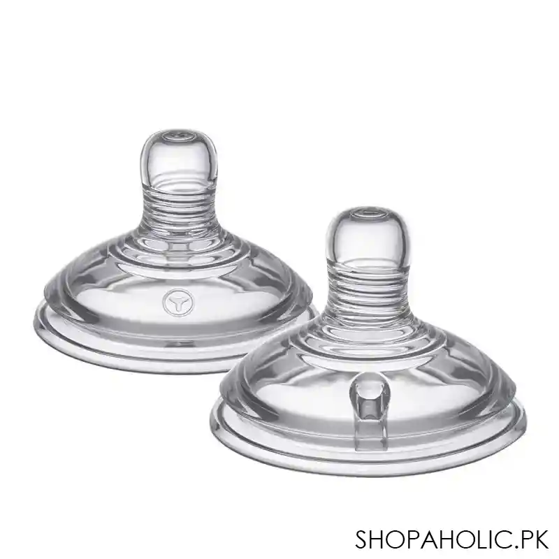 tommee tippee closer to nature super soft teats, medium flow, 3m+, 2 pack, 422122/38 main image