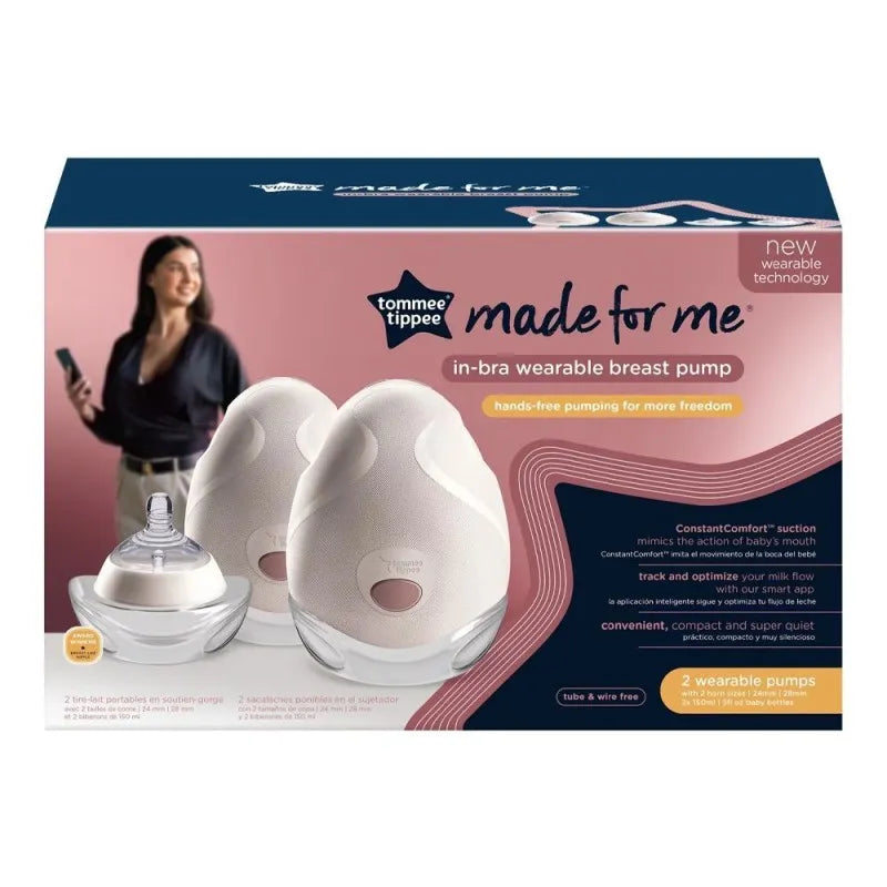 tommee tippee made for me in bra wearable breast pump, 423643 image3