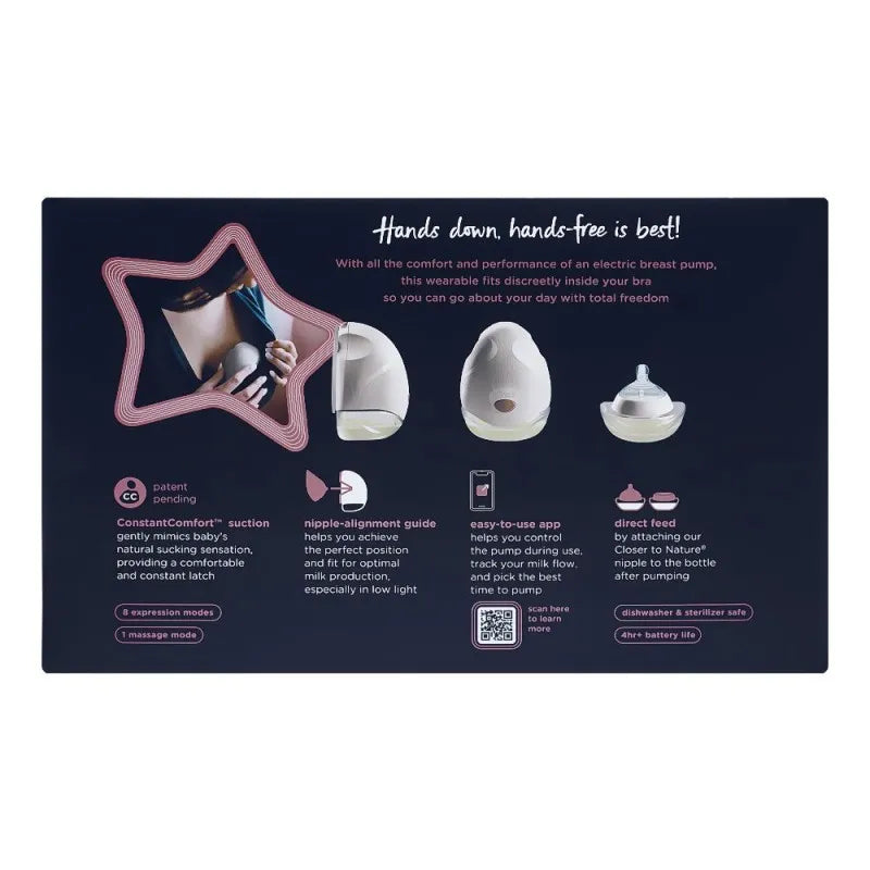 tommee tippee made for me in bra wearable breast pump, 423643 image4