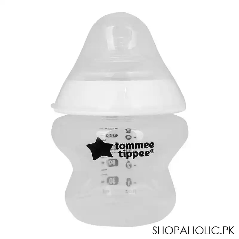 Tommee Tippee Natural Start PP Feeding Bottle, 0m+ Slow Flow, BPA Free, 150ml, 423901 - Main Image