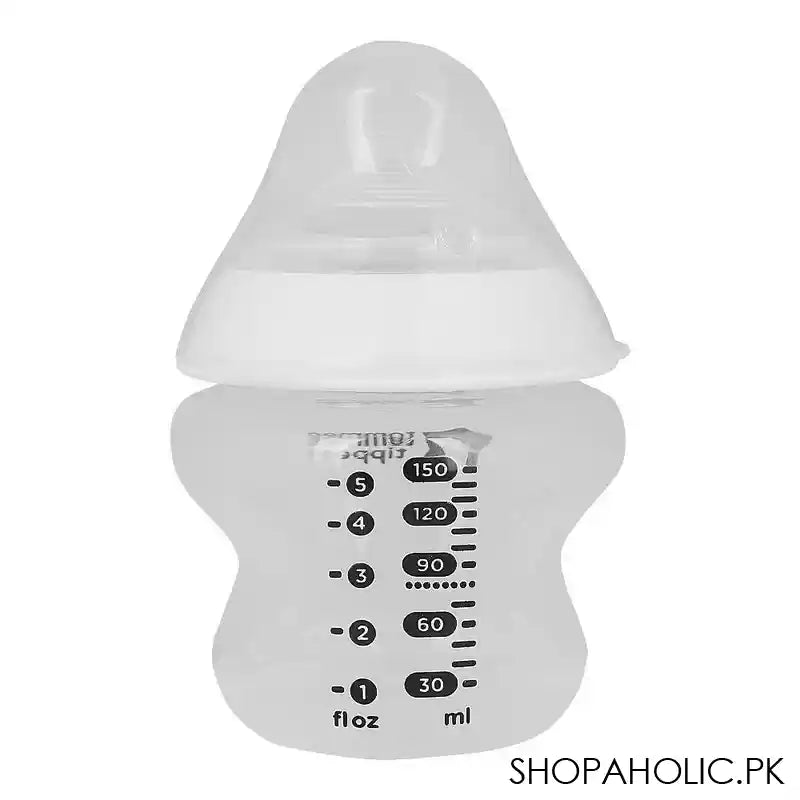 Tommee Tippee Natural Start PP Feeding Bottle, 0m+ Slow Flow, BPA Free, 150ml, 423901 - Image 5