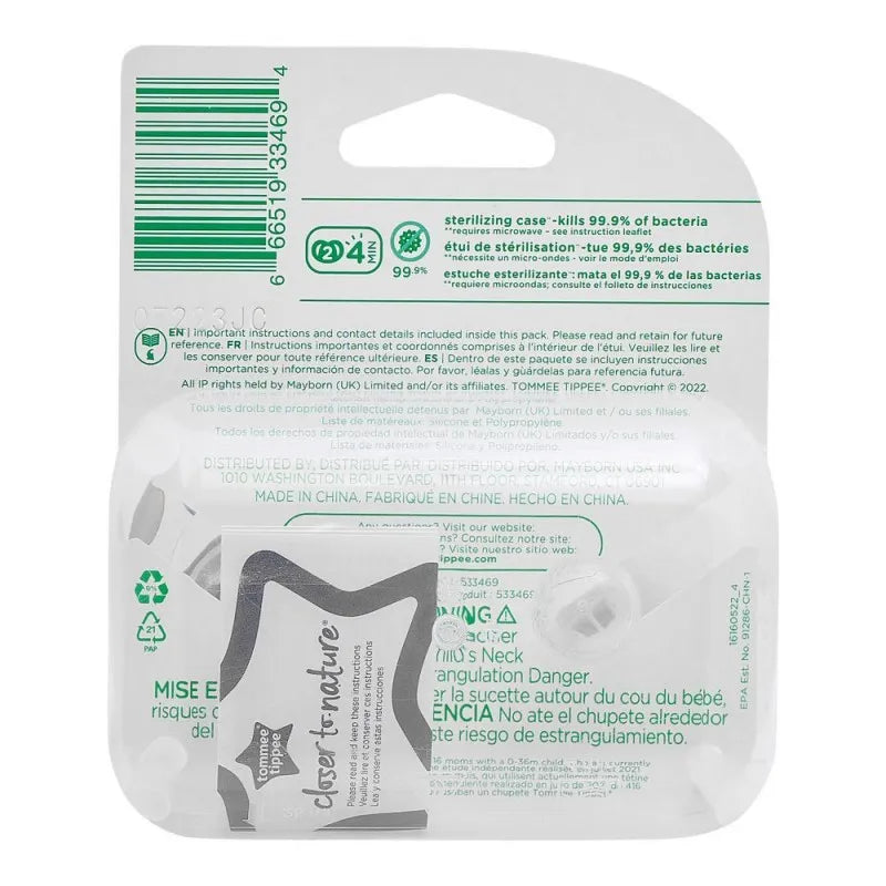 tommee tippee night time soother, for 6 18 months, 2 pack, 533469 image3