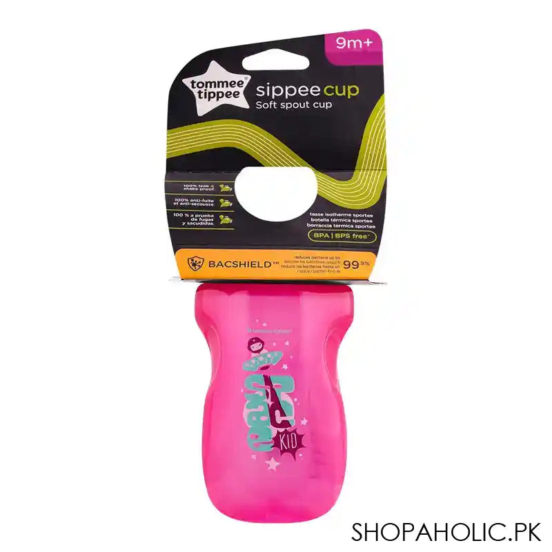 Tommee Tippee Sippee Cup, 9m+, 10oz, Pink, 549222 - Main Image