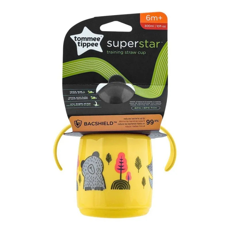 tommee tippee superstar training straw cup, 6m+, 300ml, 447831 image2