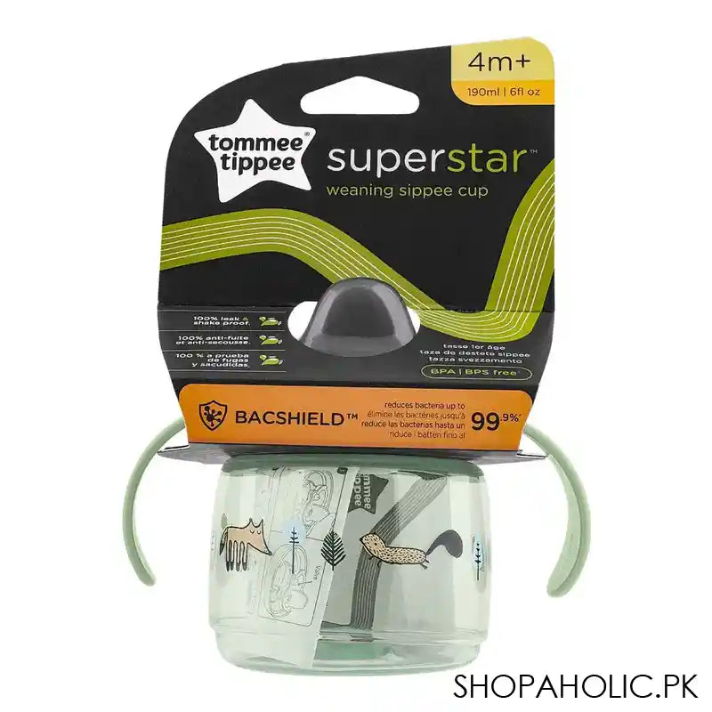 Tommee Tippee Superstar Weaning Sippee Cup, 4m+, 190ml, 447826 - Image 3