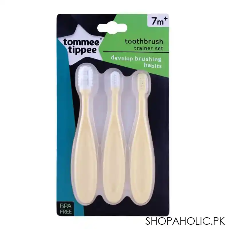 tommee tippee toothbrush trainer set 7m+ image2