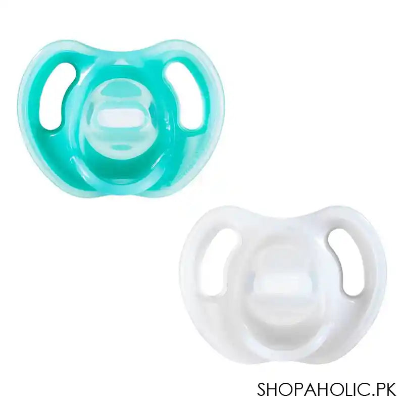 Tommee Tippee Ultra-Light Soft Silicone Soother, For 6-18 Months, 2-Pack, 533478 - Main Image