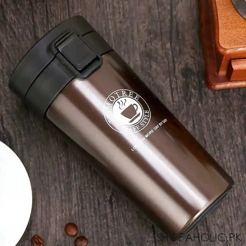 tomotree cafe style stainless steel 304 vacuum flask   300ml main image