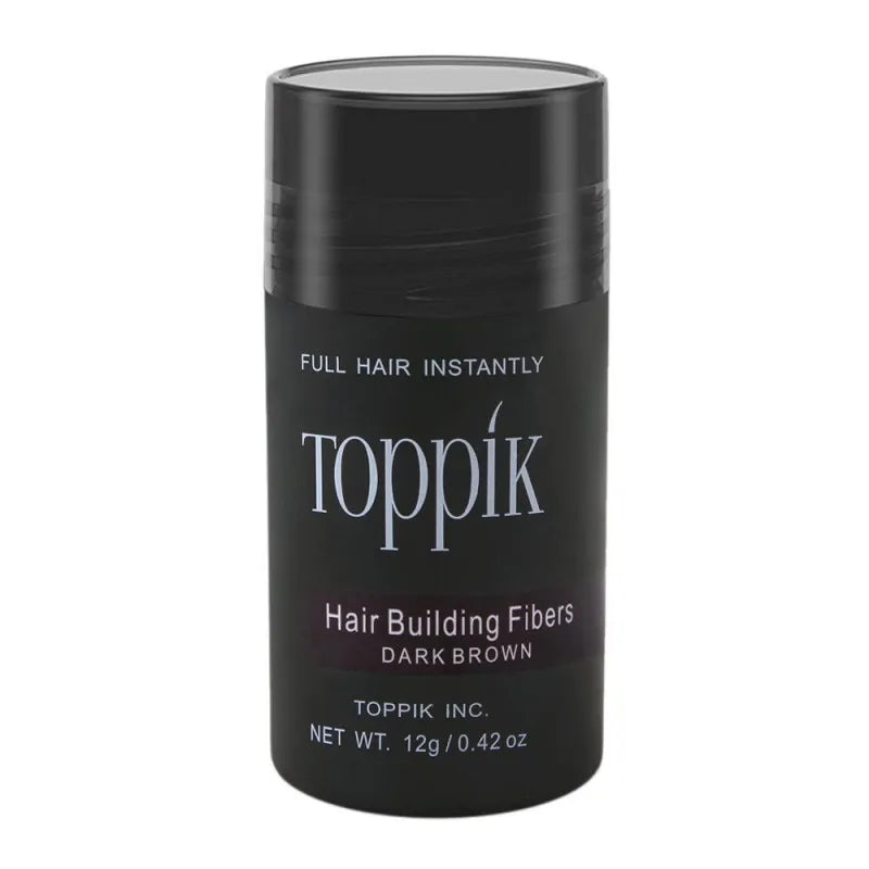 toppik hair building fibers, dark brown, 12g main image