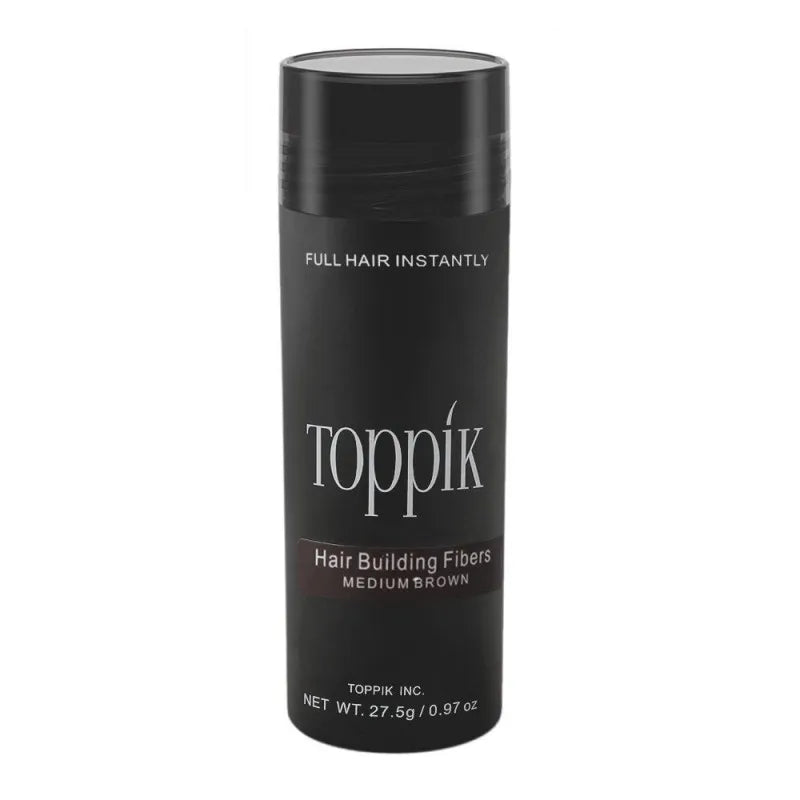 toppik hair building fibers, medium brown, 27.5g main image