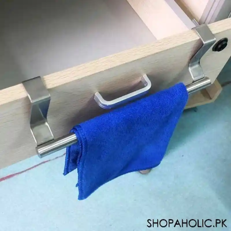 towel holder over kitchen cabinet door (small) image5