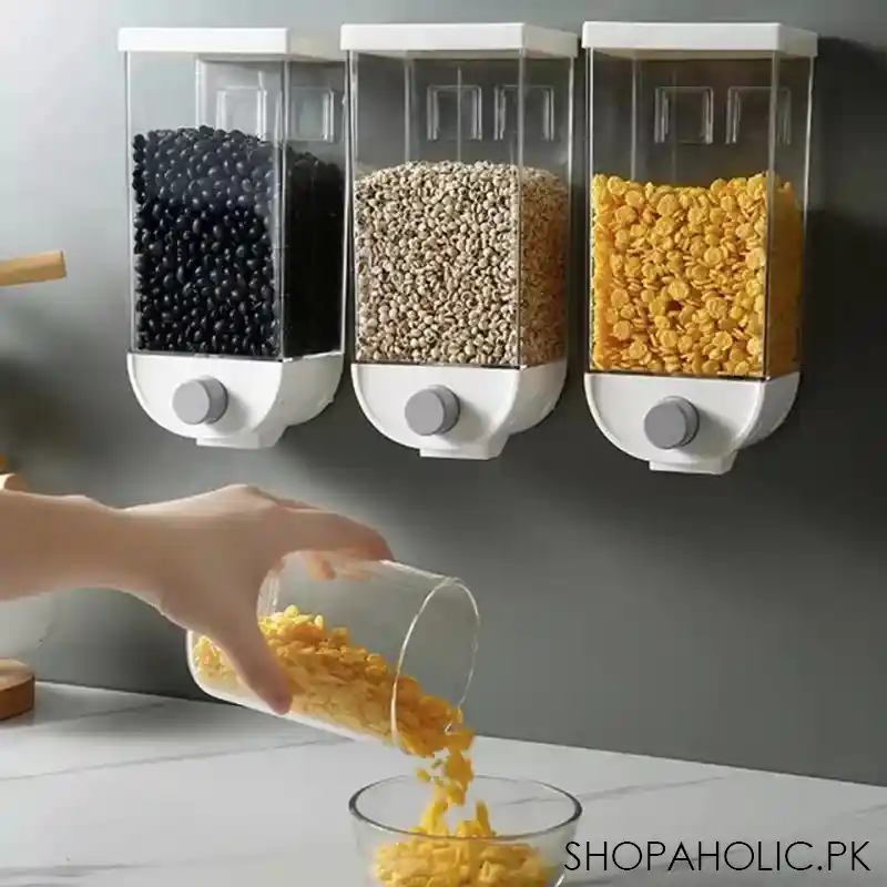 transparent cereal dispenser main image