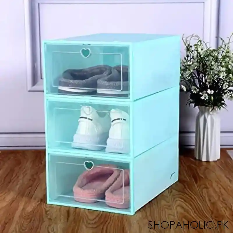 transparent shoe rack image2