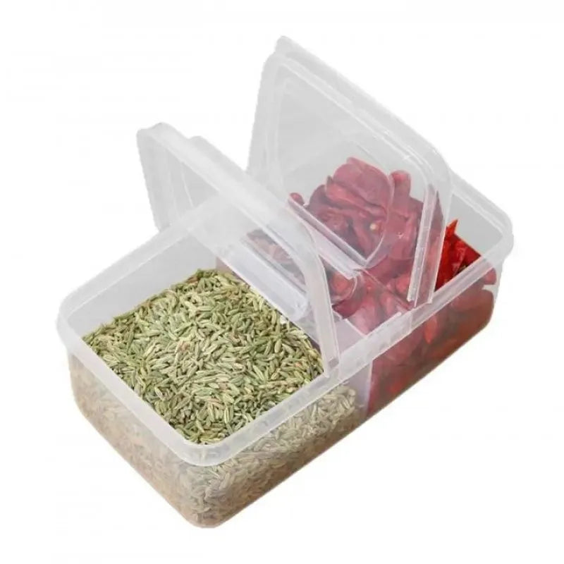 transparent spice storage box main image