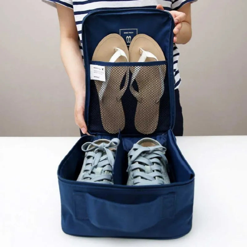 travel mesh pocket shoe pouch bag main image