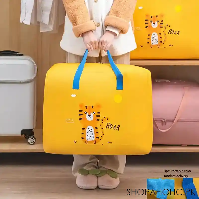 travel storage bag cute cartoon pattern image4