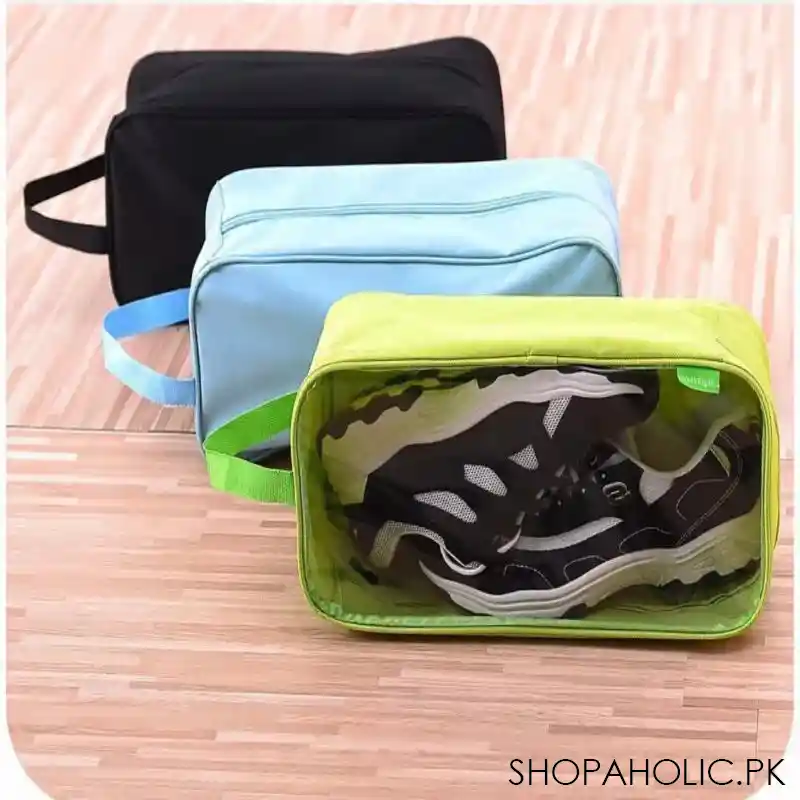 travel transparent shoe bag (large capacity) image5