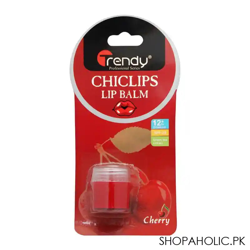 Trendy Cherry Lip Balm, SPF-20, TD-277 - Main Image